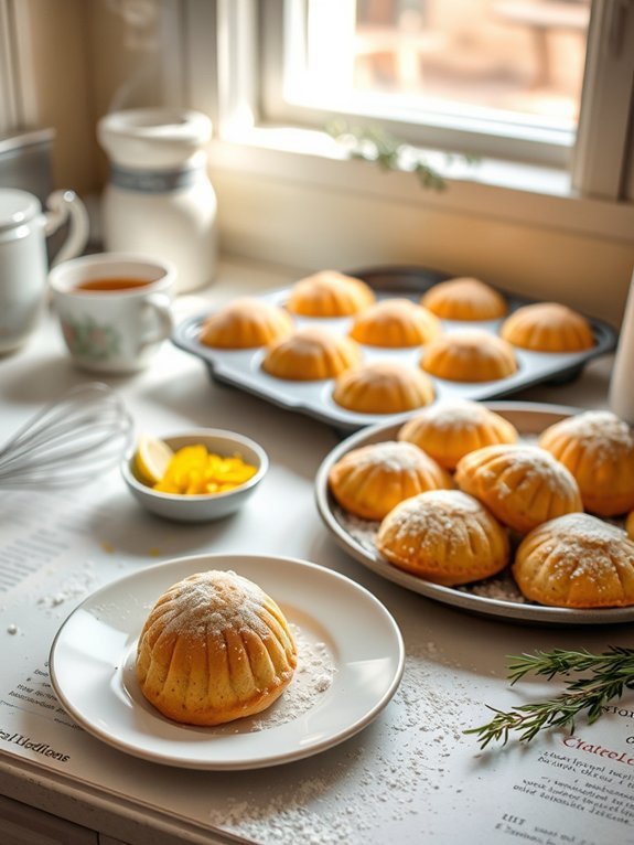 french almond flavored cookies