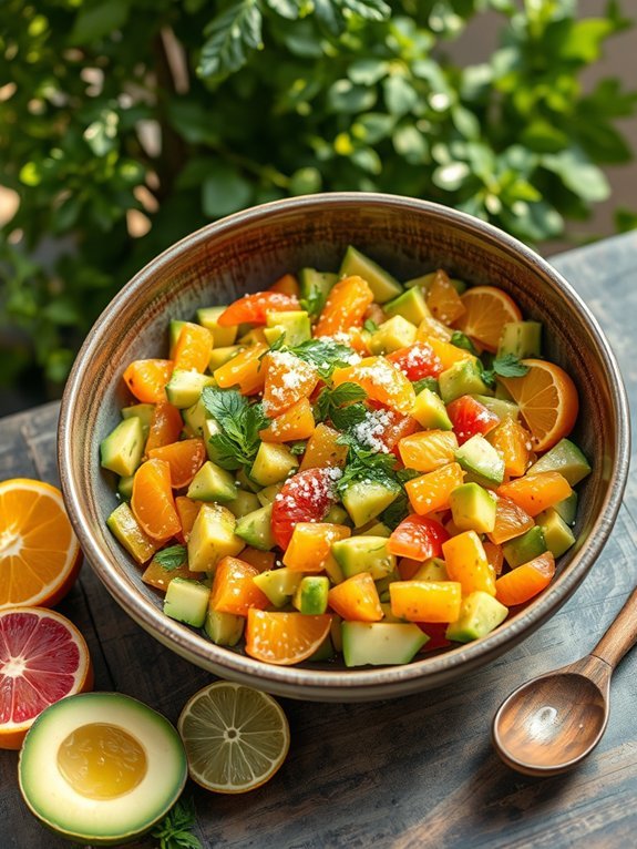15 Fresh and Delicious Spring Salad Recipes Featuring Seasonal Ingredients 4 fresh citrus avocado toss