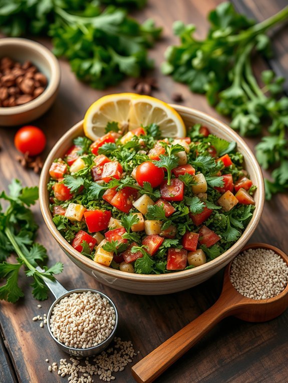 15 Flavorful Middle Eastern Dishes to Elevate Your Cooking 5 fresh herb salad dish