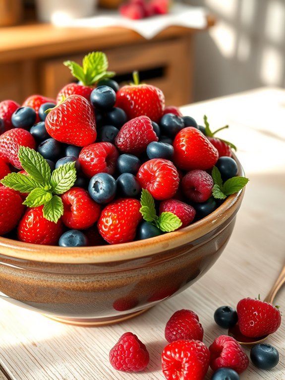 12 Top Anti-Inflammatory Foods for Better Health and Wellness 4 fresh juicy colorful fruits
