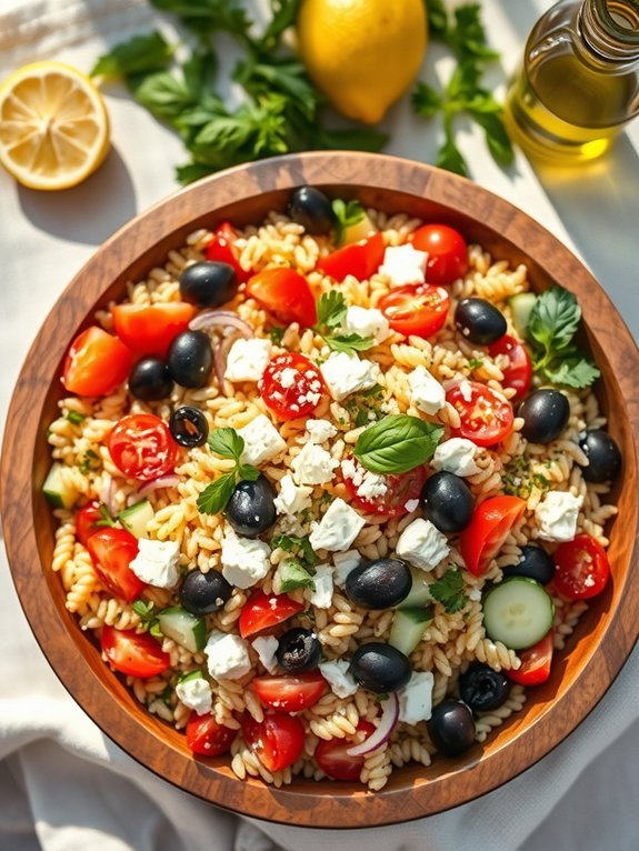 12 Delicious Pasta Salad Recipes Perfect for Every Occasion 3 fresh mediterranean pasta dish