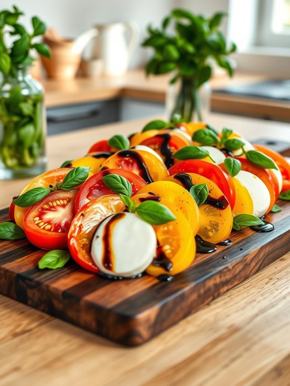 10 Delicious and Refreshing Summer Salad Recipes for a Healthy Season 5 fresh mozzarella ripe tomatoes