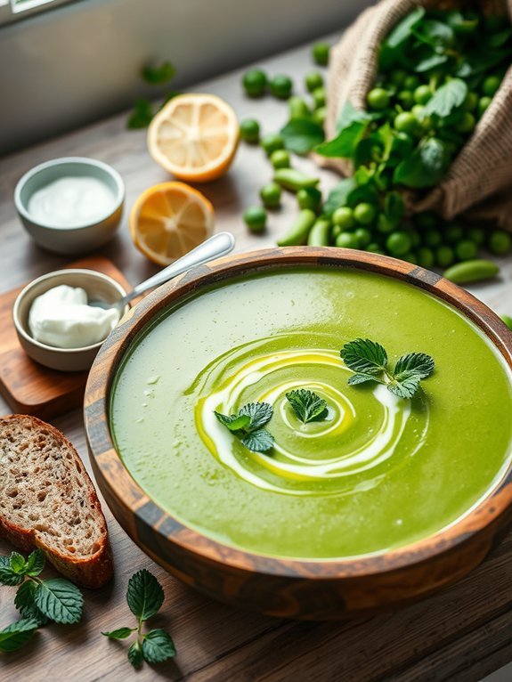 10 Easy One-Pot Vegan Soup Recipes You Can Make at Home 11 fresh pea and mint soup