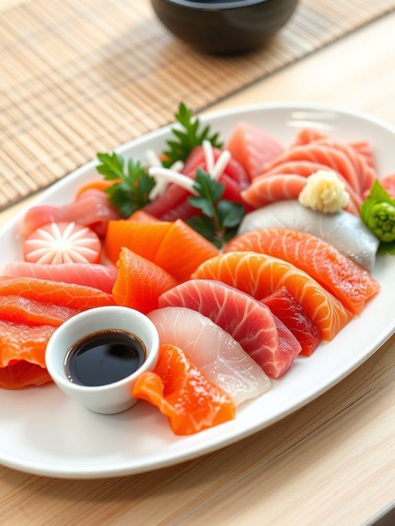 15 Must-Try Traditional Japanese Dishes You'll Adore 7 fresh raw fish slices