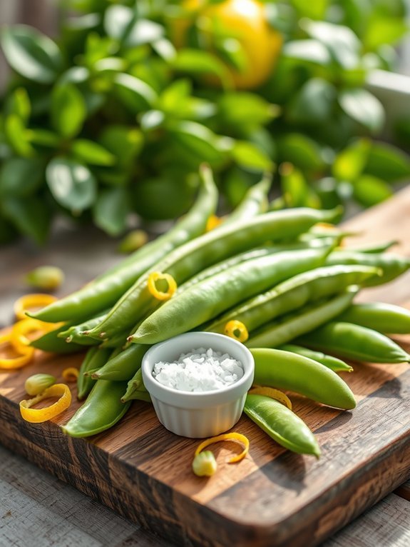 15 Energizing Fresh Vegetable Snacks to Boost Your Energy 9 fresh snap peas zested