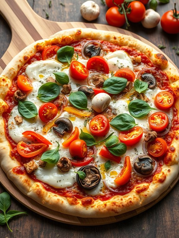 10 Delicious Homemade Pizza Recipes for Family Pizza Night 5 fresh vegetable pizza delight