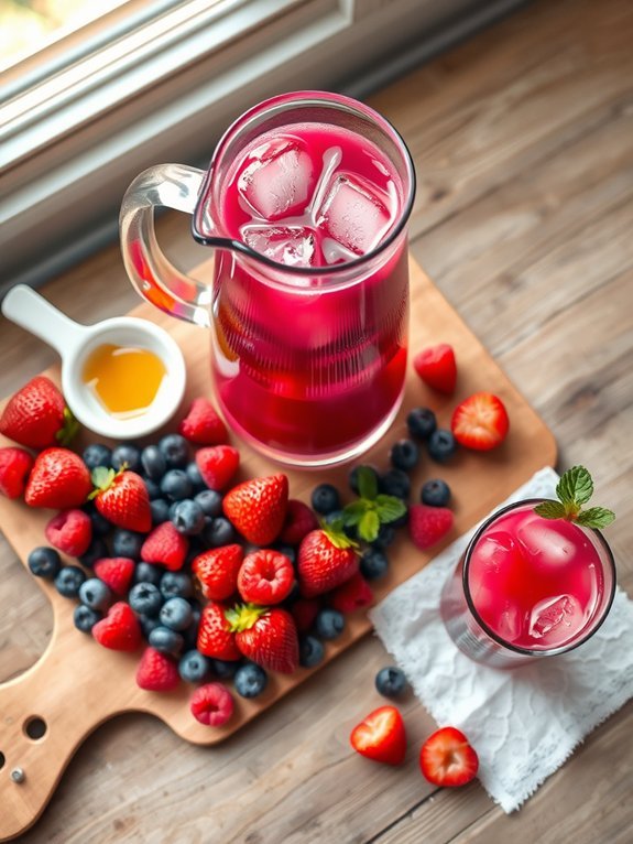 10 Delicious Juicing Recipes for a Healthier Lifestyle 5 fruit infused berry beverage