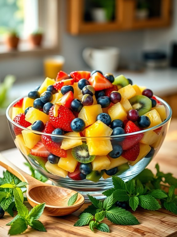 15 Delicious Fruit Desserts to Satisfy Your Sweet Tooth 16 fruit salad with dressing