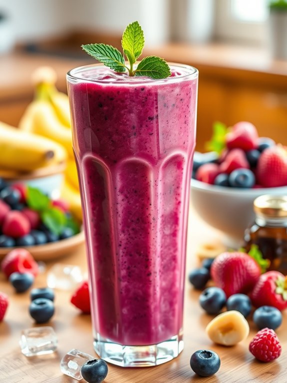 fruit smoothie flavor combination