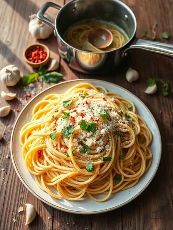12 Easy One-Pot Recipes for Quick Meals 2 garlic butter pasta recipe