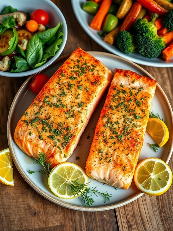 10 Must-Try Air Fryer Recipes for Delicious Meals 5 garlic herb air fryer salmon