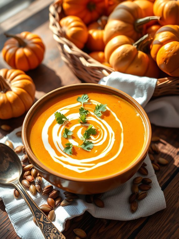 15 Delicious Recipes Featuring Fresh Local and Seasonal Vegetables 15 ginger infused roasted pumpkin soup
