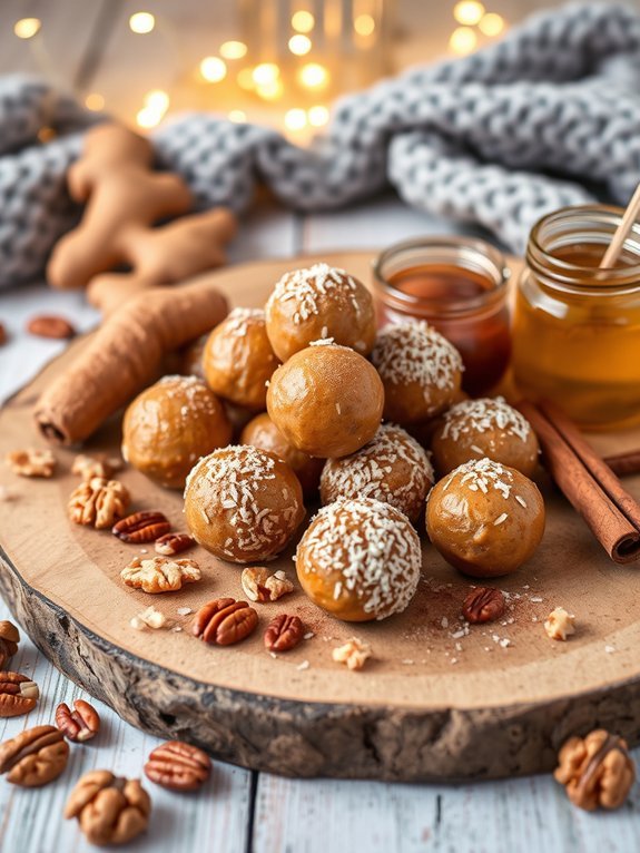12 Healthy and Tasty Energy Ball Recipes for Boosting Your Energy 12 gingerbread flavored energy snacks