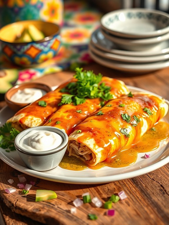 green sauce enchiladas recipe