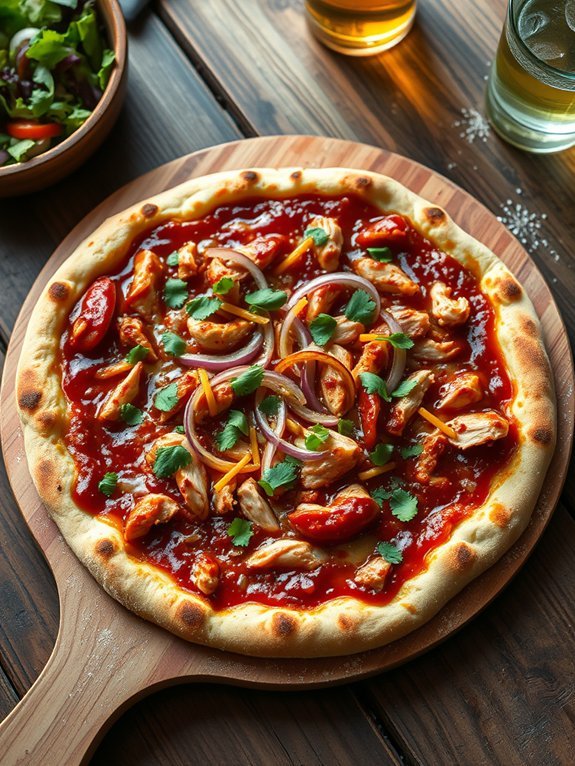 10 Delicious Homemade Pizza Recipes for Family Pizza Night 4 grilled chicken tangy barbecue pizza