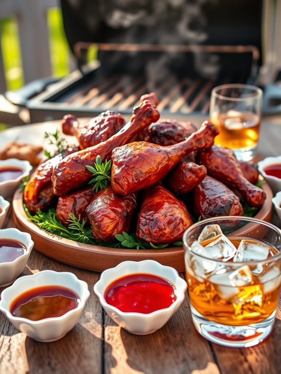 Top 10 Delicious BBQ Chicken Recipes for Grilling Enthusiasts 6 grilled chicken with bourbon