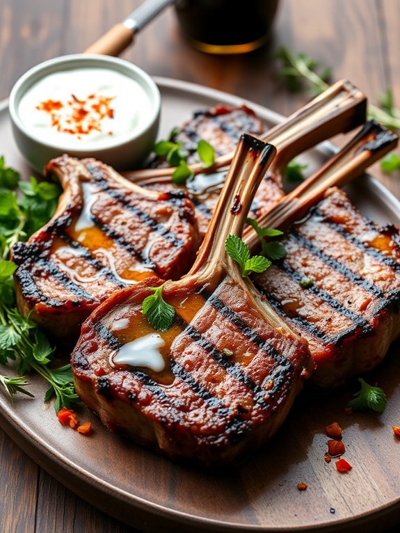12 Delicious Grilled Meat Recipes for Smoky and Savory Flavor 6 grilled lamb chops recipe