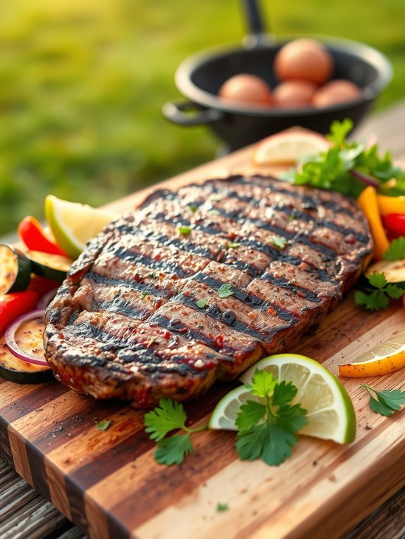 12 Delicious Grilled Meat Recipes for Smoky and Savory Flavor 8 grilled marinated flank steak