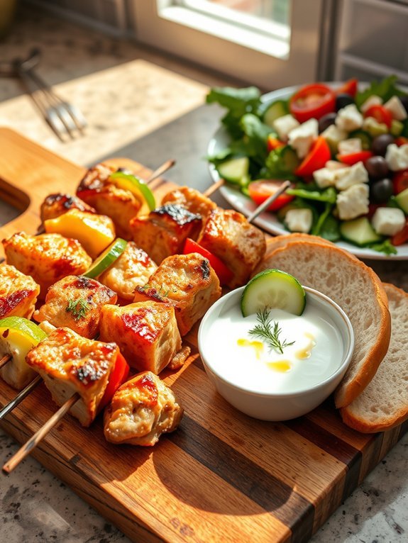 12 Irresistibly Delicious Greek Dishes You Must Try 3 grilled meat on skewers