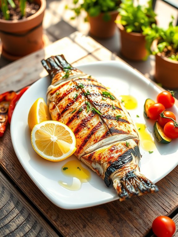 12 Delicious Grilled Seafood Recipes You Need to Try 11 grilled mediterranean seasoned fish