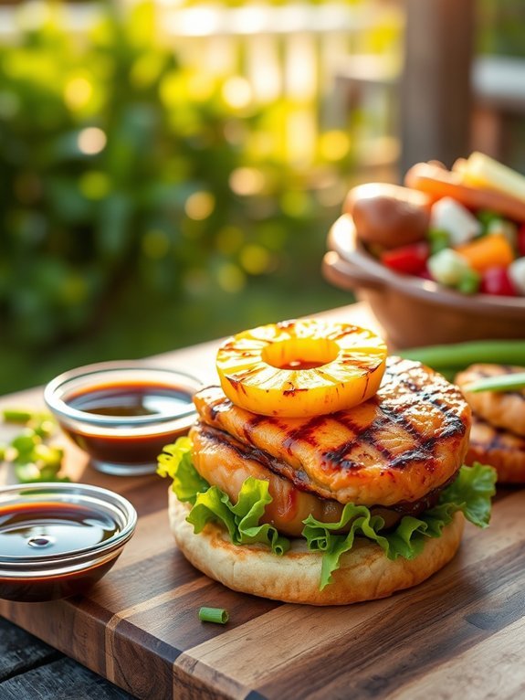 15 Delicious and Unique Burger Recipes for Perfect Grilling 8 grilled teriyaki salmon burger