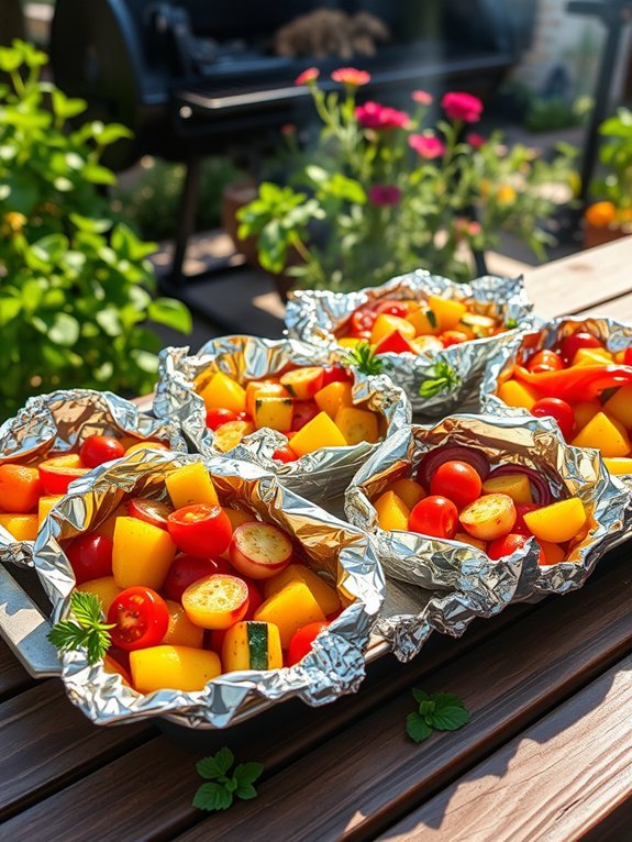Top 10 BBQ Recipes for Perfect Summer Grilling 6 grilled vegetables in foil