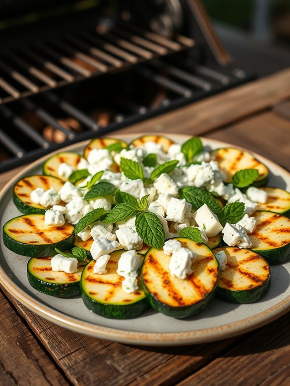 15 Delectable Grilled Side Dishes to Enhance Your BBQ Experience 14 grilled zucchini with feta