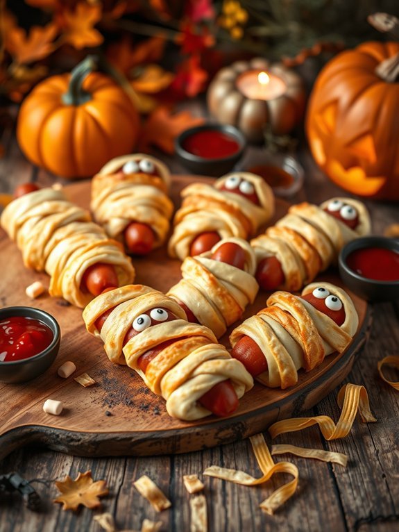 15 Spooky Halloween Treats for a Perfectly Spooky Celebration 4 halloween themed hot dog recipe