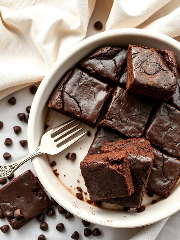 healthy black bean brownies