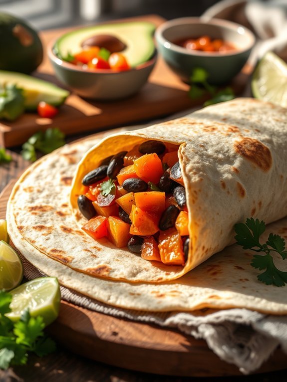 healthy breakfast burrito recipe