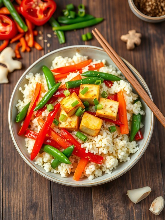 12 Delicious and Healthy Lunch Box Ideas for Adults 9 healthy cauliflower rice stir fry
