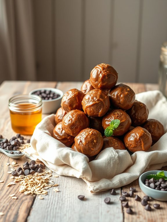 12 Healthy and Tasty Energy Ball Recipes for Boosting Your Energy 2 healthy chocolate peanut butter snacks