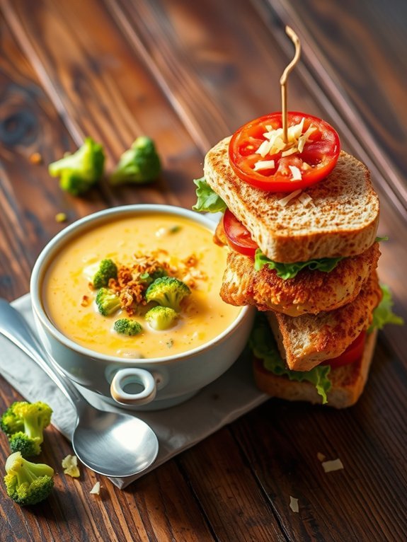 healthy comfort food duo