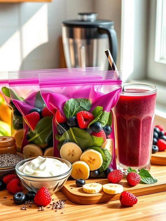 healthy frozen smoothie ingredients