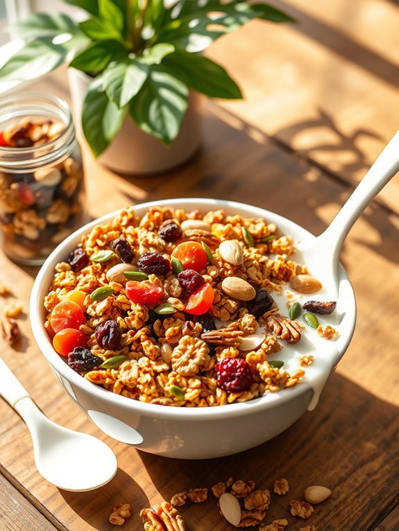 12 Easy and Delicious Vegan Breakfast Ideas for a Healthy Start 11 healthy fruit nut blend
