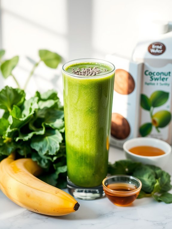 healthy green smoothie recipe
