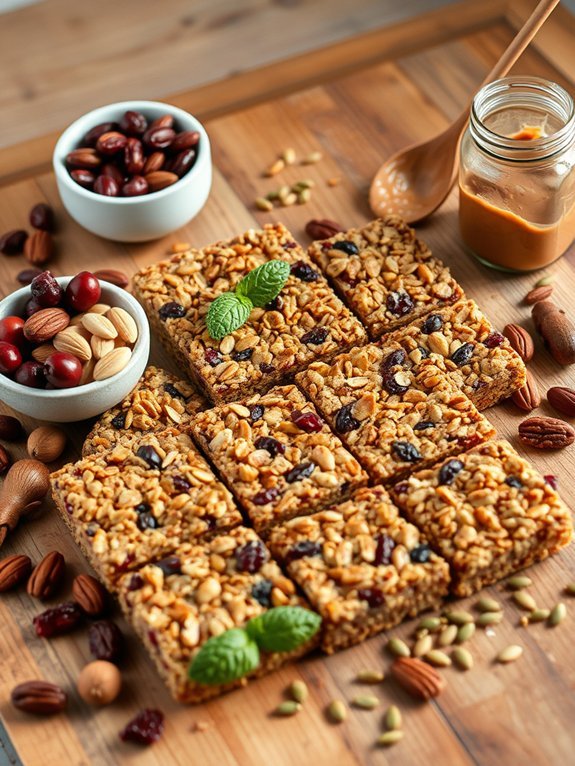 Top 10 Easy Homemade Granola Bar Recipes for Healthy Snacking 10 healthy homemade snack bars