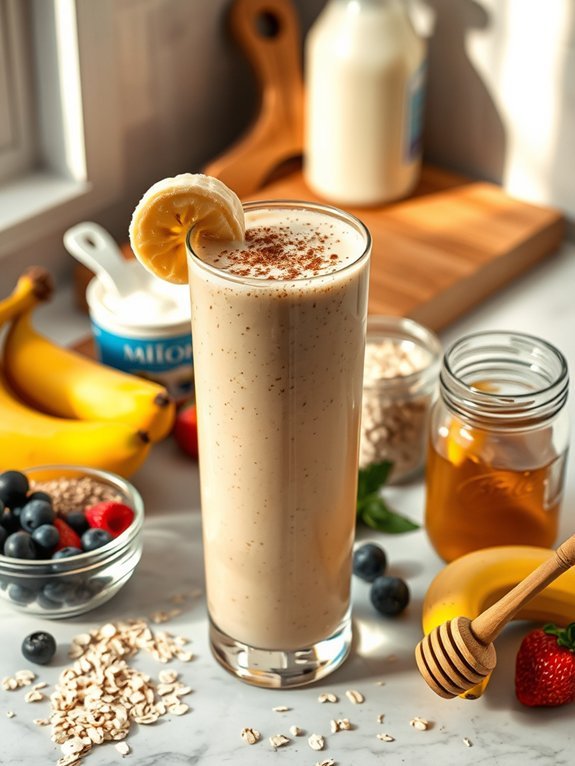 12 Nutritious Smoothie Recipes for a Healthy Start to Your Day 11 healthy oatmeal smoothie recipe
