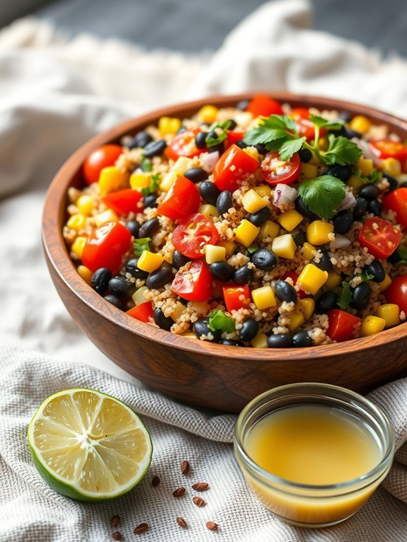 10 Clean Eating Detox Recipes to Purify Your Body 3 healthy quinoa black bean salad