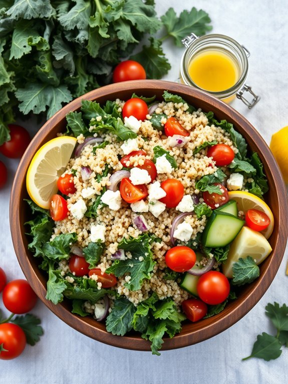 15 Delicious Recipes Featuring Fresh Local and Seasonal Vegetables 8 healthy salad with vinaigrette