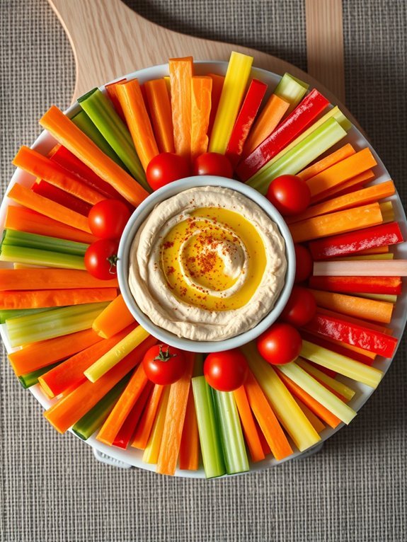 healthy snack veggie sticks