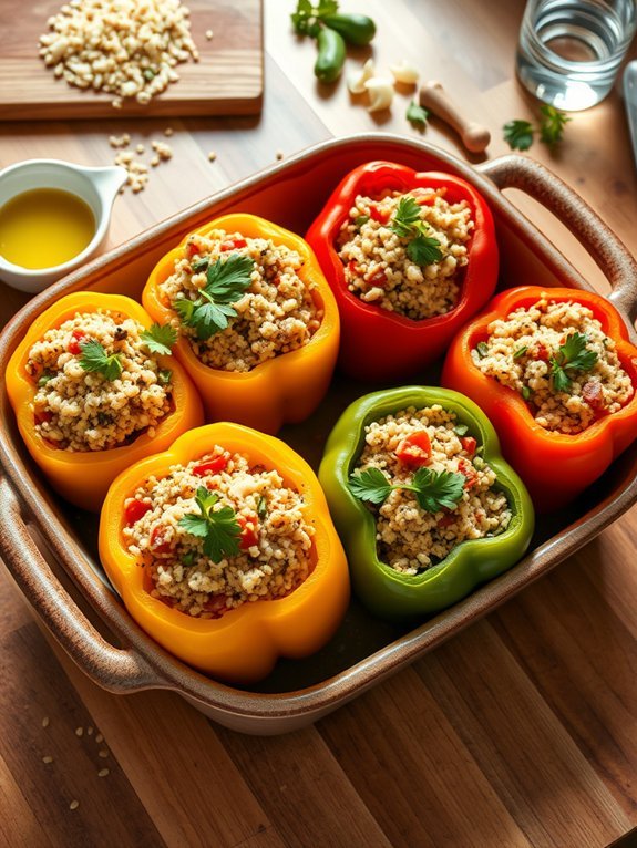 12 Delicious Tofu Recipes for a Perfect Meatless Monday 13 healthy stuffed bell peppers