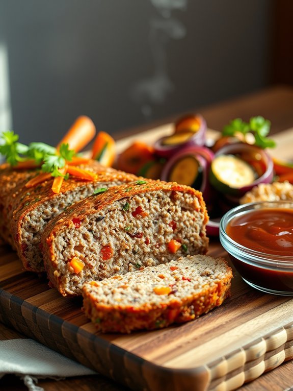 healthy turkey quinoa meatloaf