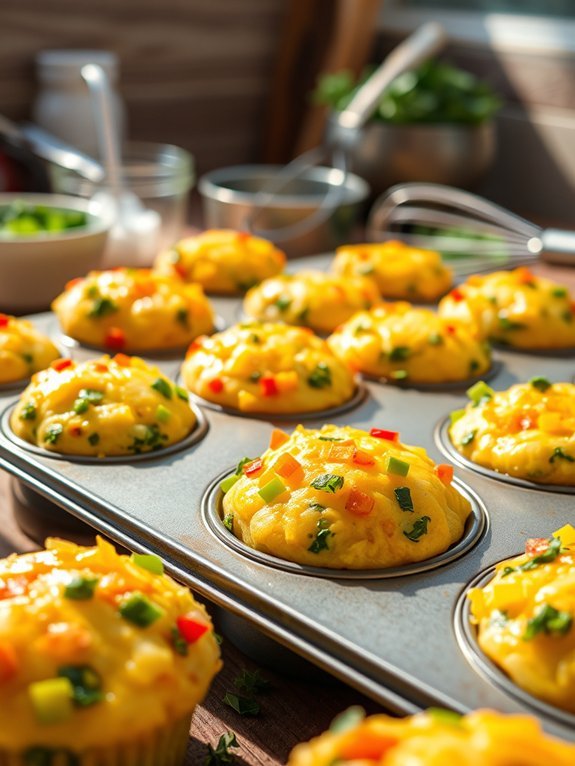 healthy vegetable egg muffins
