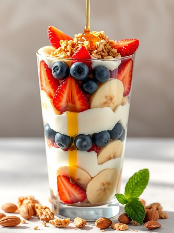 15 Easy and Quick Breakfast Ideas for Busy Mornings 3 healthy yogurt fruit layers