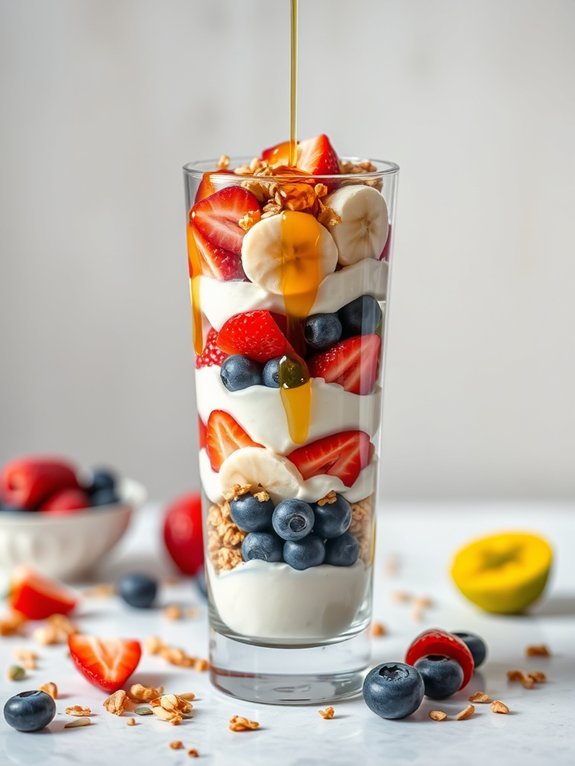 Top 15 Delicious Vegetarian Lunch Ideas for a Healthy Meal 15 healthy yogurt fruit parfait