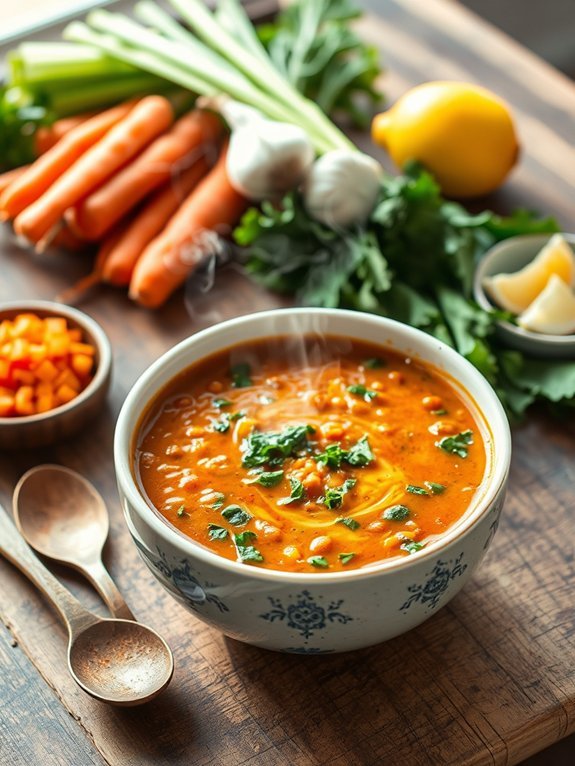 12 Delicious High-Protein Vegan Recipes for Optimal Nutrition 13 hearty lentil kale soup