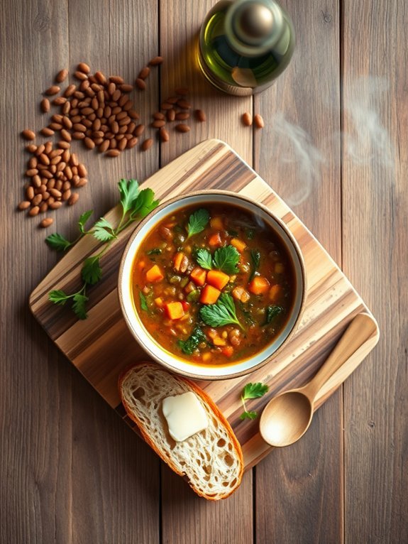 10 Simple Slow Cooker Recipes for Busy Days 6 hearty lentil soup recipe