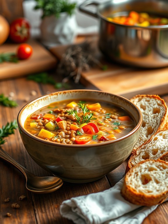 12 Comforting Soup Recipes to Warm You on Cold Days 13 hearty lentil soup recipe