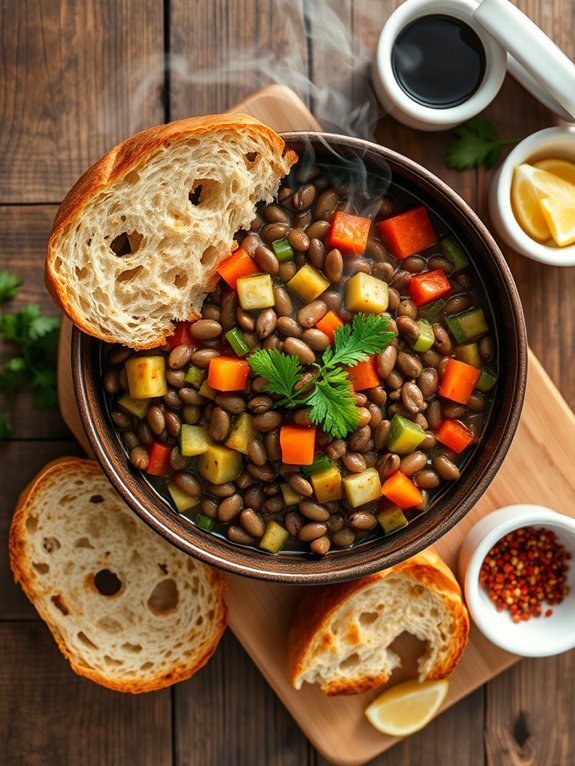 hearty lentil vegetable stew